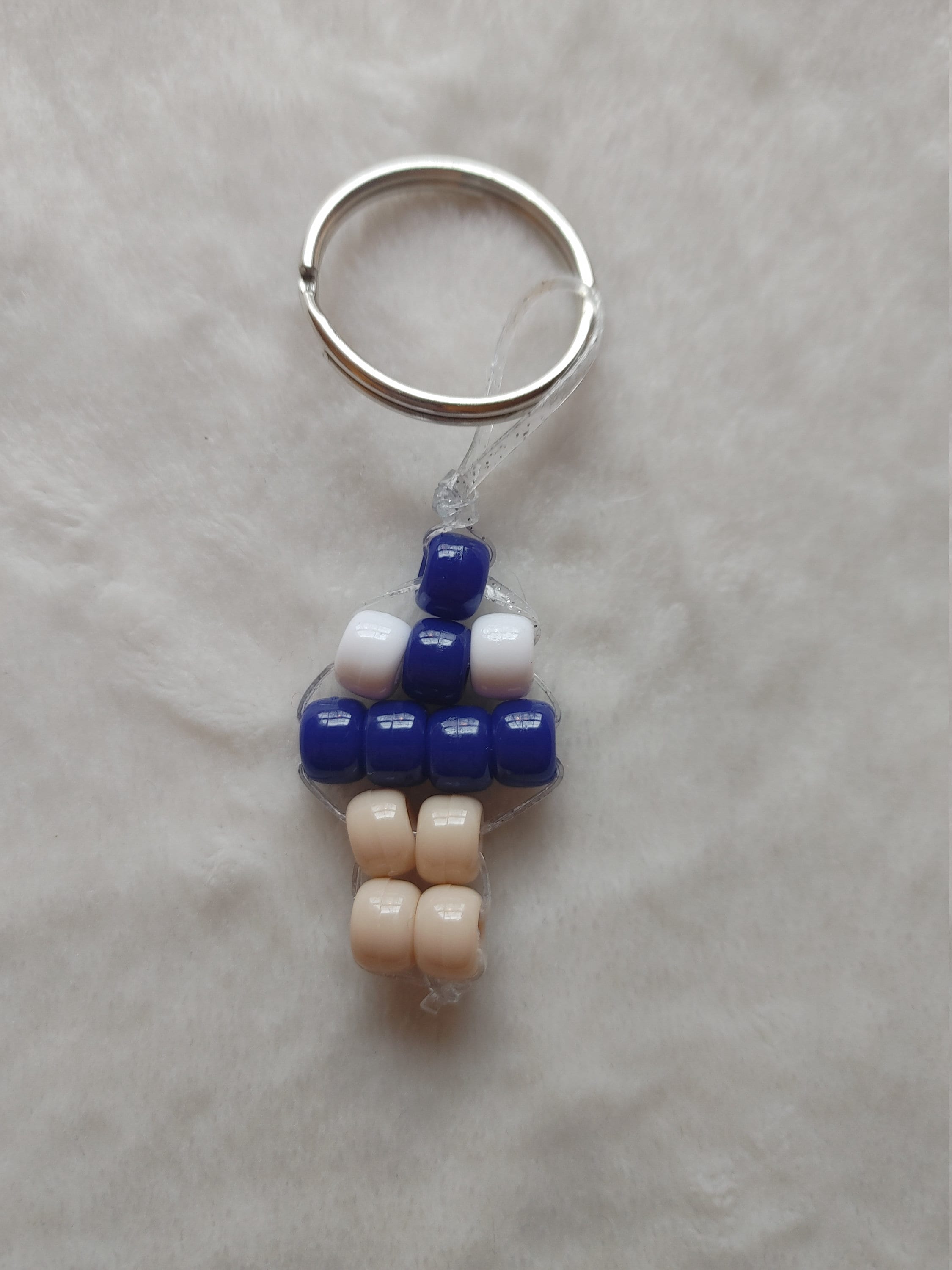 Pony Bead Key Chains Etsy