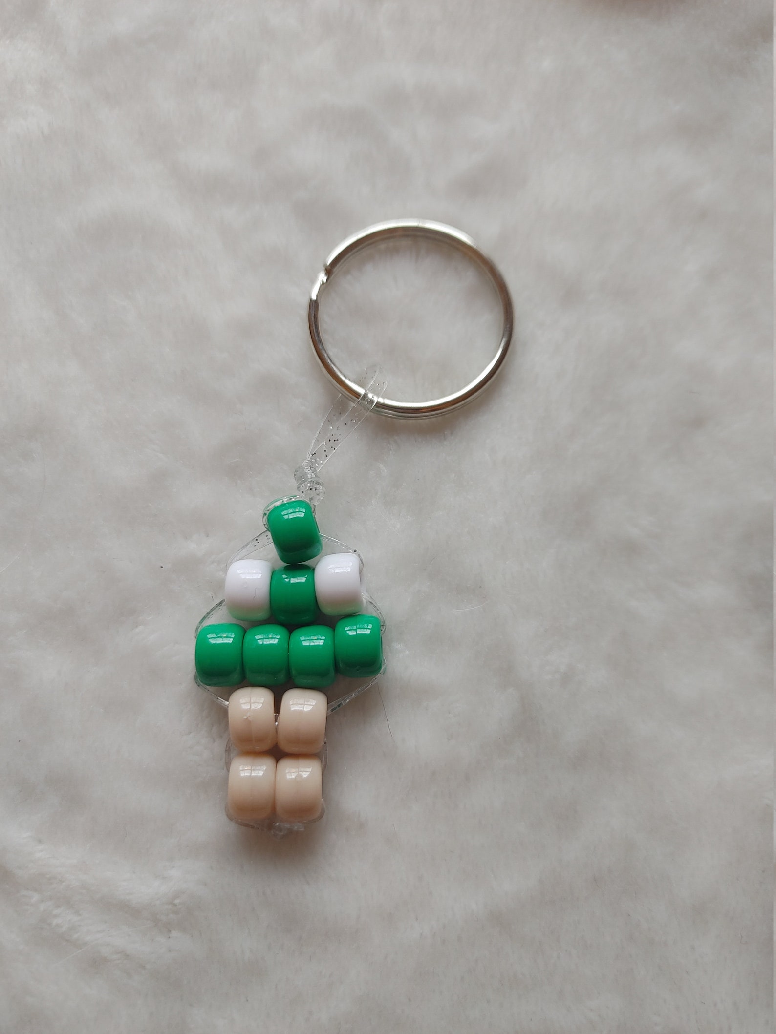 Pony Bead Key Chains Etsy