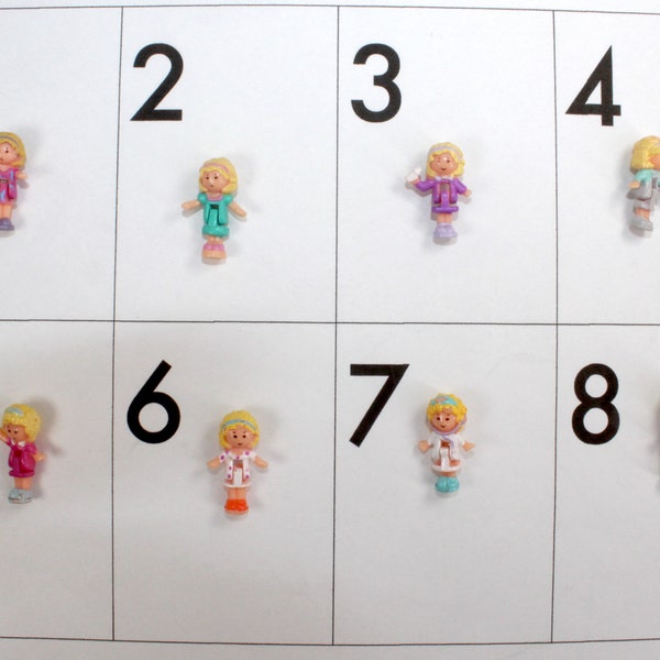You Pick Vintage Polly Pocket Replacement Dolls Figures - Pet Shop Babytime Fun Stampin School Nursery Diary Rare Singles Puppy Kitty Pet K1