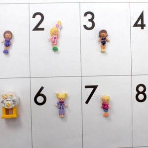 You Pick Vintage Polly Pocket Replacement Dolls Figures - Rare Ring Tina Soap Dish Lulu Balloons Patty Burger Zoo Summer Beach A3