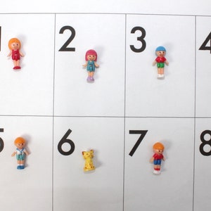 You Pick Vintage Bandai Angel Pocket Replacement Dolls Figures - Rare Midge Boy Boys Kitty Cat Polly Lulu Ring Mamina Pullout Playhouse K2
