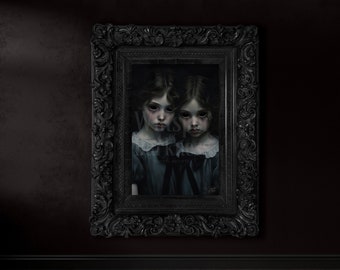 Wall Art, Poster Art, Dark Art, Digital Art, Sad Art, Pop Surrealism, Wall Decor, Print, Gift Ideas