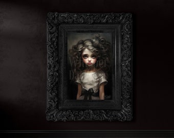 Wall Art, Poster Art, Dark Art, Digital Art, Sad Art, Pop Surrealism, Wall Decor, Print, Gift Ideas