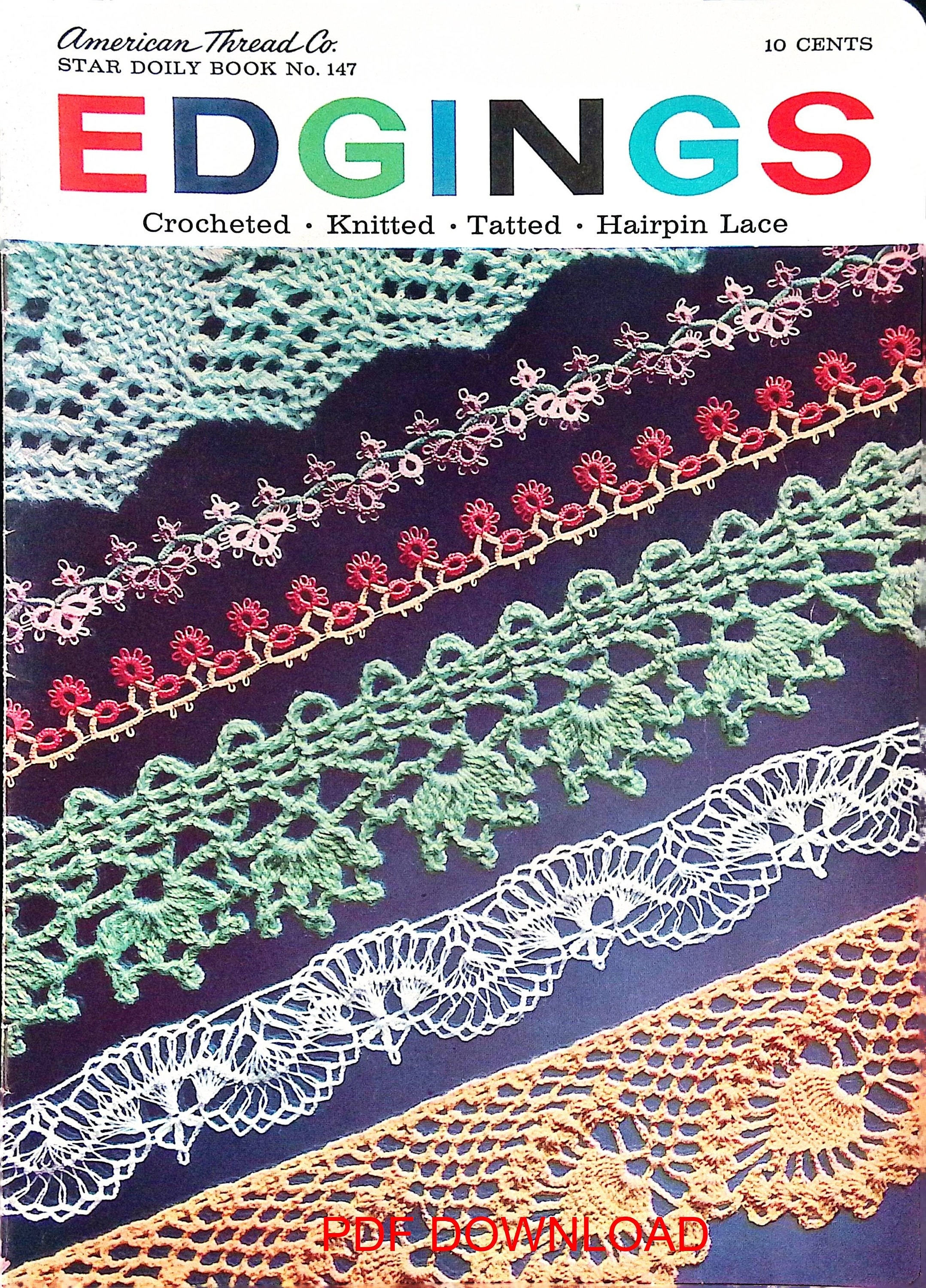 Hairpin Crochet Book Etsy