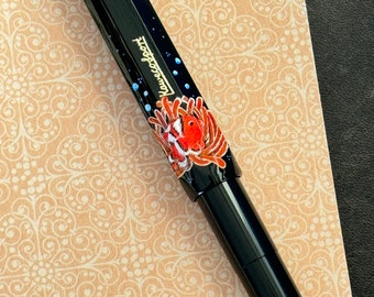 Clown Fish Themed Hand-painted Kaweco Sport Fountain Pen M Nib
