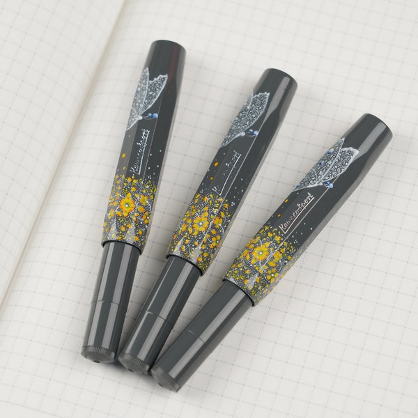 Boho Butterfly-Inspired Hand-painted Kaweco Sport Fountain Pen M Nib