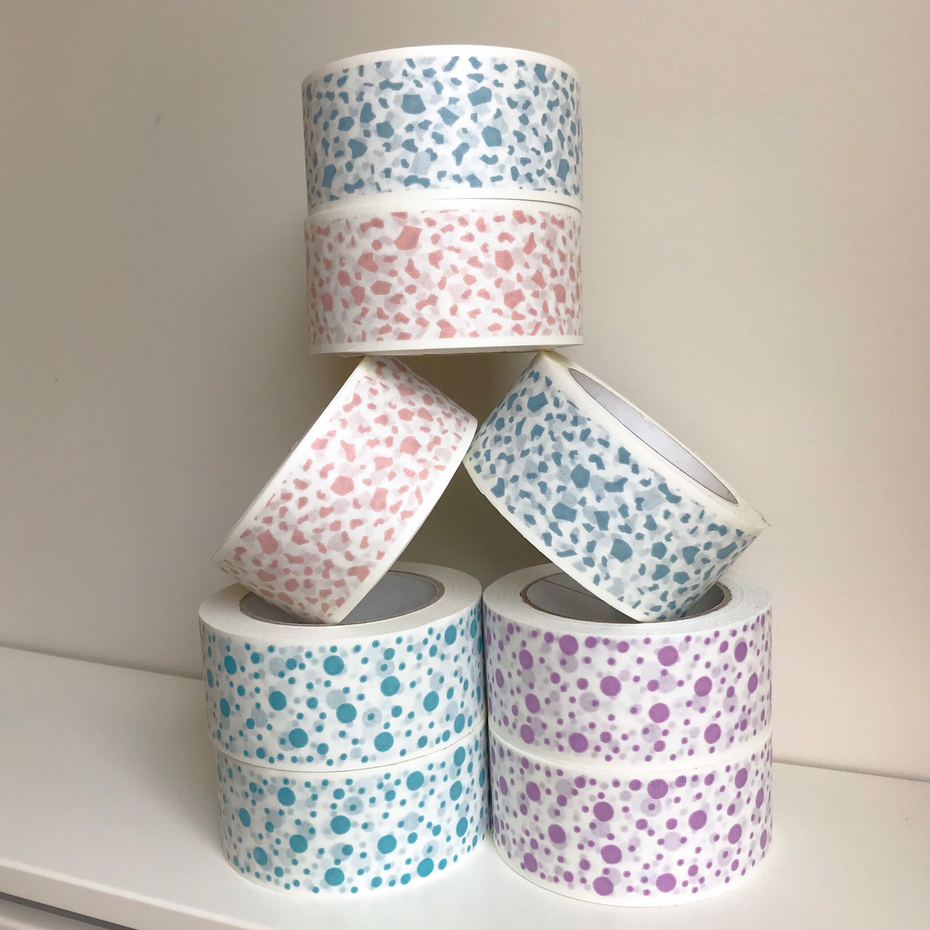 Tape bundle. Paper tape Eco packaging tape Custom packaging Etsy