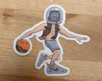 Space Hippie Sticker (Nike Cosmic Unity Sneaker Colorway Basketball Shoe)