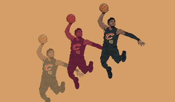 Donovan Mitchell Sticker Cavs city Edition Cleveland