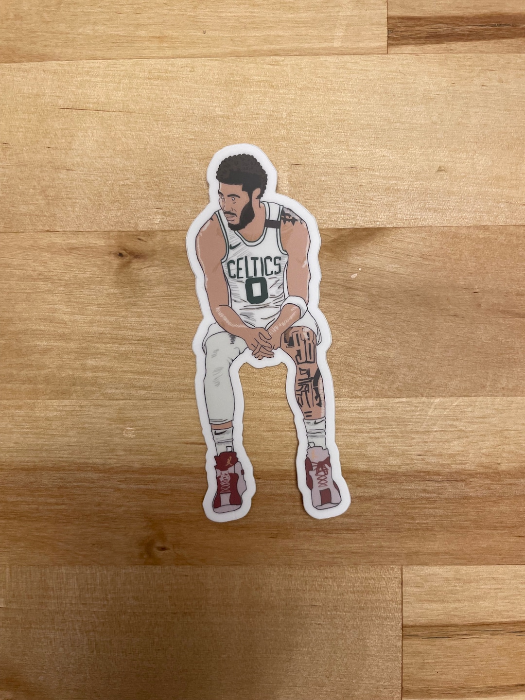 Jayson Tatum Sticker (waterproof Vinyl Boston Celtics NBA Finals Player ...