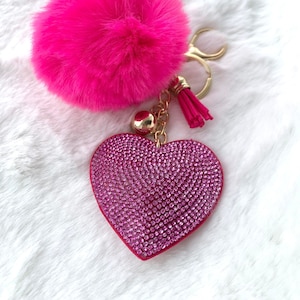 Pom Pom Keychain