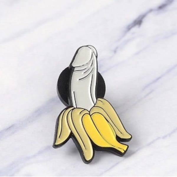 Banaan Emaille Pin