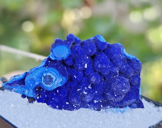 Velvet Azurite, Copper Queen Mine, Bisbee, Cochise County, Arizona