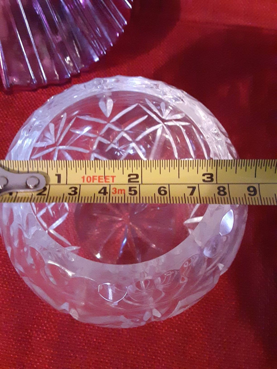 Slovsklo 24 pbo Lead Crystal Vase Made in Slovakia Etsy