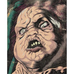 Total Recall &quot;Kuato&quot; - Art Print Poster Illustration Science Fiction Scifi Art Mutant Monster Dark Fantasy
