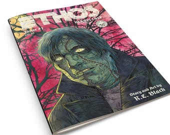 ETHOS: Heroes Lost #1 - Retro Horror Comic Book Print Edition