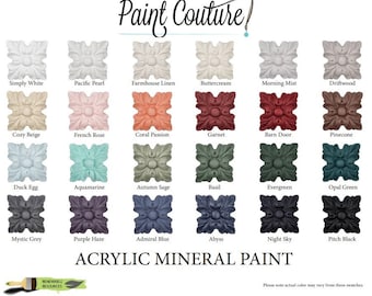 Paint Couture Acrylic Mineral/Chalk Paint