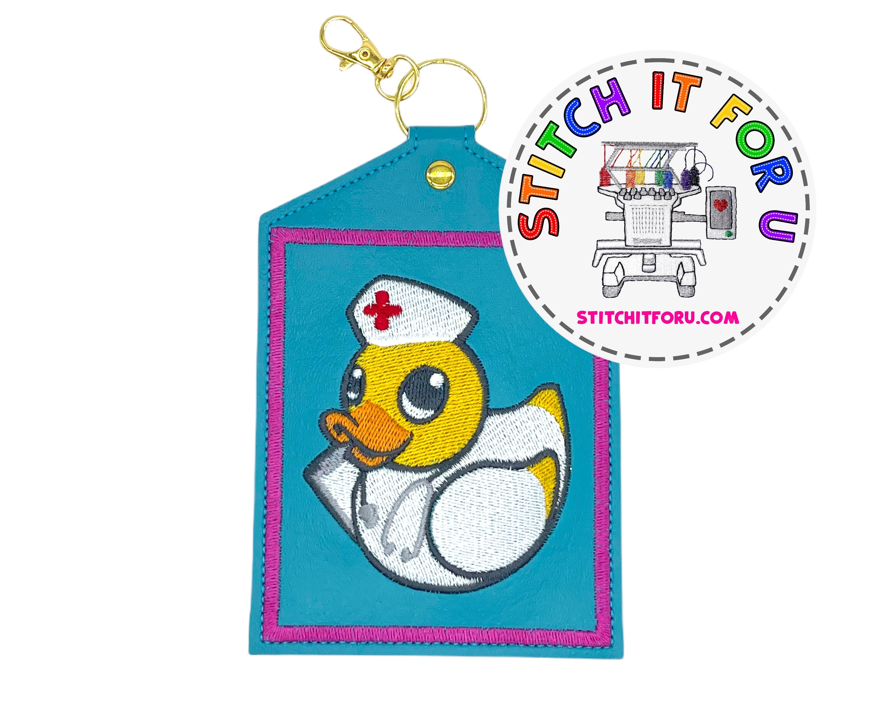 Vaccination Card Holder Duck Nurse Vaccine Card Vaccine - Etsy