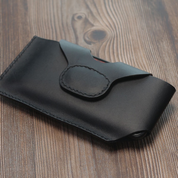 Téléphone Cellulaire Wireless City Leather Phone Holster For Men