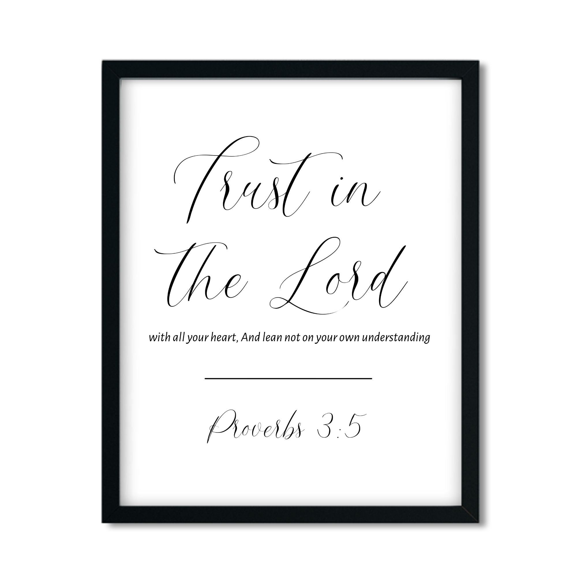 Proverbs 3:5 