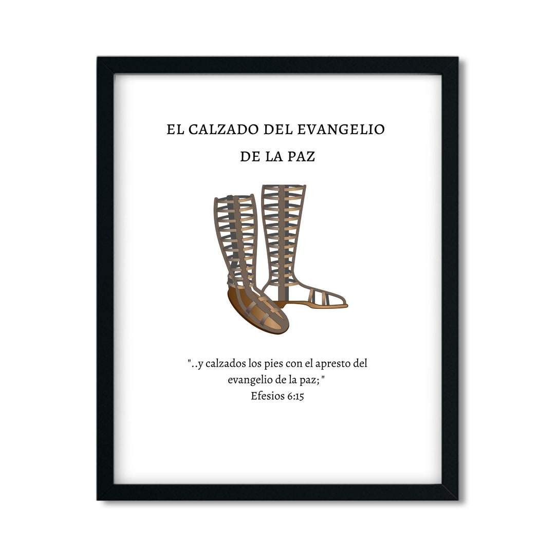Efesios 6:15 Y Calzados Los Pies Con El Apresto Del Evangelio De La Paz