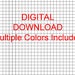 1/4 0.25 Inch Printable Graph Paper Includes Multiple Grid - Etsy