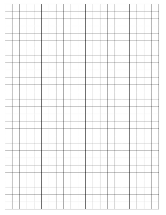 3 8 0 375 inch printable graph paper includes multiple etsy