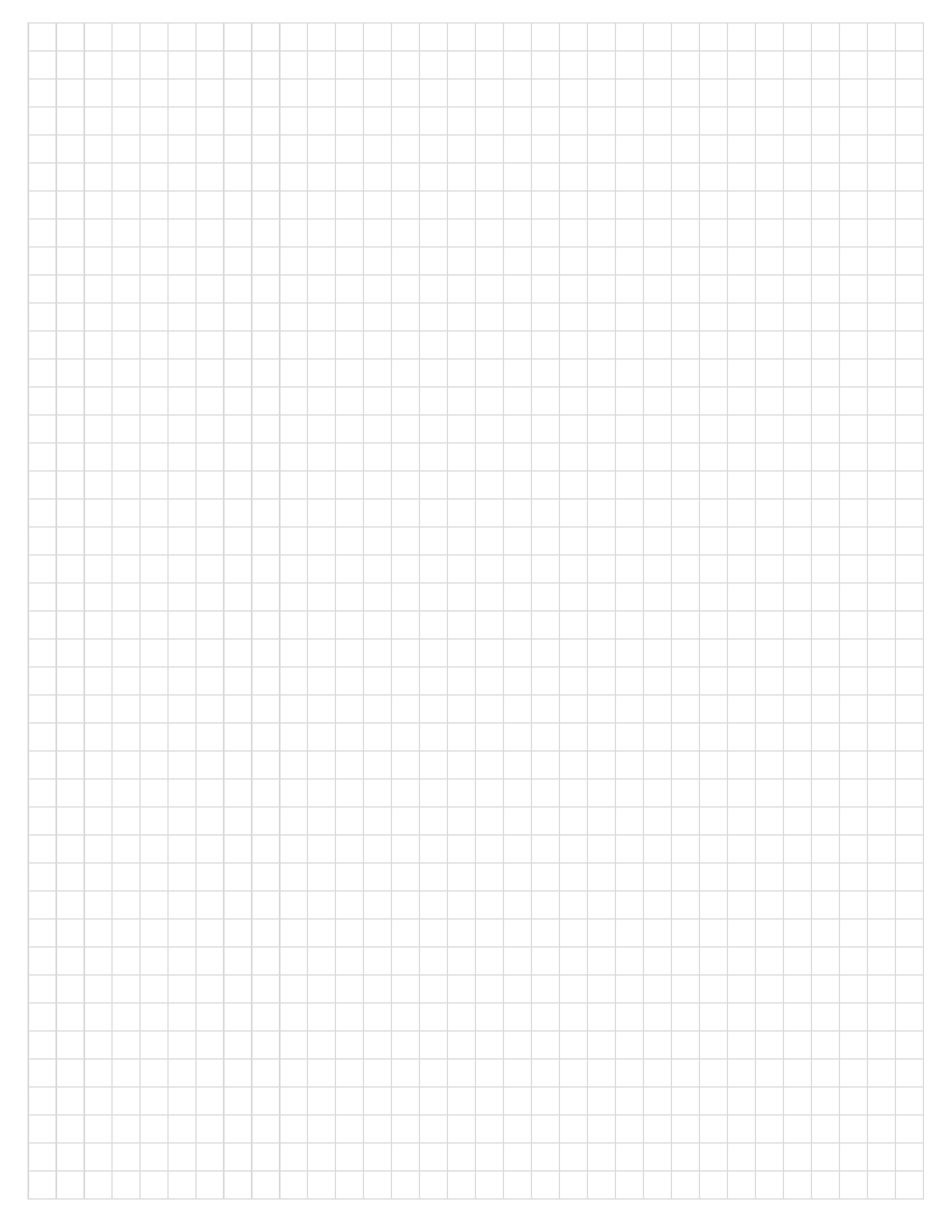 1/4 0.25 Inch Printable Graph Paper Includes Multiple Grid Color Options Etsy UK