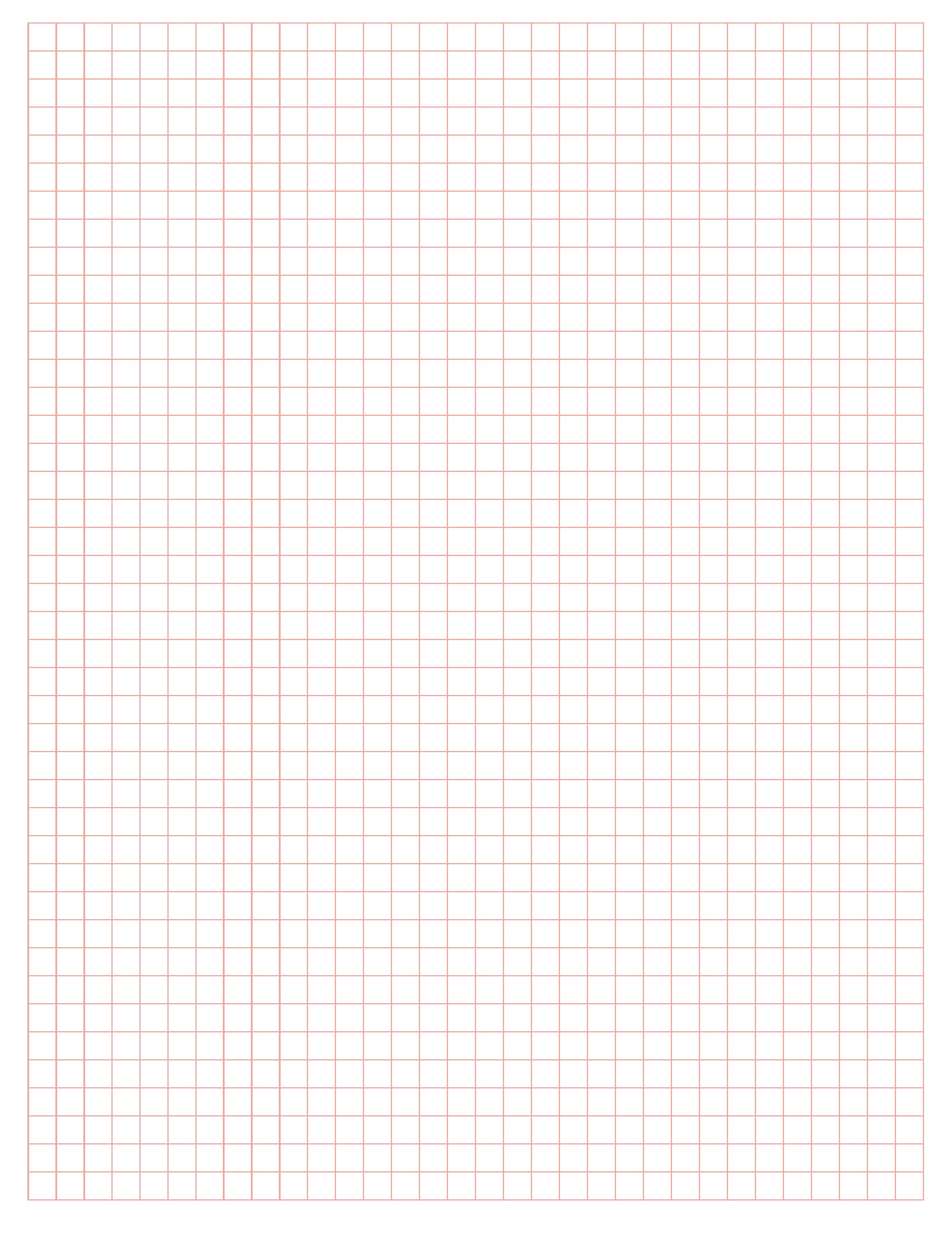 1/4 0.25 Inch Printable Graph Paper Includes Multiple Grid Etsy