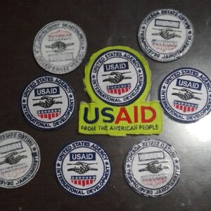 Embroidery Patch, US AID