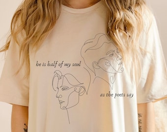 Song Of Achilles Shirt Achilles Patroclus Academia Clothing Bookish Booktok Dark Academia Greek Mythology Light Academia Homer Iliad Miller