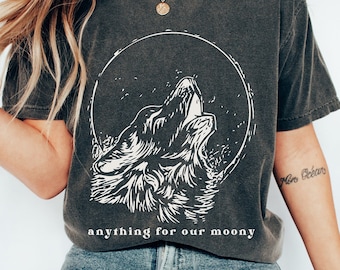 Anything For Our Moony Marauders Shirt Light Academia Dark Academia Wizard Bookish Wolfstar Aesthetic Clothes Reading Shirt Book Merch Lupin