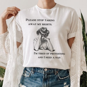 Pro Choice Shirt Women&#39;s Rights Feminist Roe V Wade RGB Pro Roe My Body My Choice LGBT Queer Liberal Social Justice Political Vote Democrat