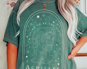 Song Of Achilles Shirt Achilles Patroclus Academia Clothing Bookish Booktok Dark Academia Greek Mythology Light Academia Homer Iliad Library