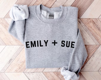 EMILY + SUE Emily Dickinson Tv Show Sweatshirt Literarische Feministische Poesie Literatur Hailee Poet Zitat Gedicht Sue Plus Size Historische Frauen