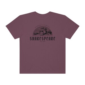 Shakespeare Shirt Dark Academia Shirt Bookish Shirt Light Academia Shirt Bookish Sweatshirt Booktok Academia Clothing Poet Shirt Goblincore image 8