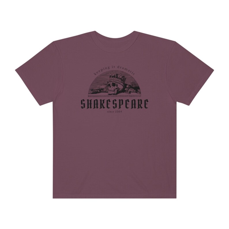 Shakespeare Shirt Dark Academia Shirt Bookish Shirt Light Academia Shirt Bookish Sweatshirt Booktok Academia Clothing Poet Shirt Goblincore image 8