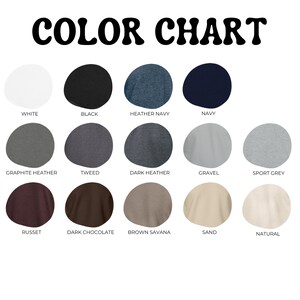Pu&ograve; includere: Tabella colori che mostra 15 colori di tessuto diversi. I colori sono: bianco, nero, blu navy melange, blu navy, grigio melange grafite, tweed, grigio melange scuro, ghiaia, grigio sportivo, ruggine, cioccolato scuro, marrone savana, sabbia e naturale.