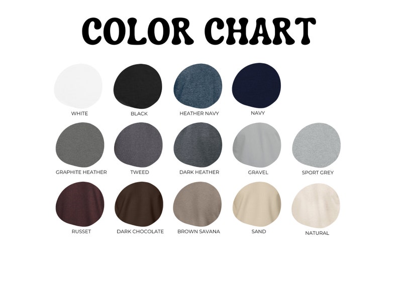 Pu&ograve; includere: Tabella colori che mostra 15 colori di tessuto diversi. I colori sono: bianco, nero, blu navy melange, blu navy, grigio melange grafite, tweed, grigio melange scuro, ghiaia, grigio sportivo, ruggine, cioccolato scuro, marrone savana, sabbia e naturale.