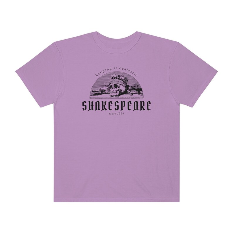 Shakespeare Shirt Dark Academia Shirt Bookish Shirt Light Academia Shirt Bookish Sweatshirt Booktok Academia Clothing Poet Shirt Goblincore image 7