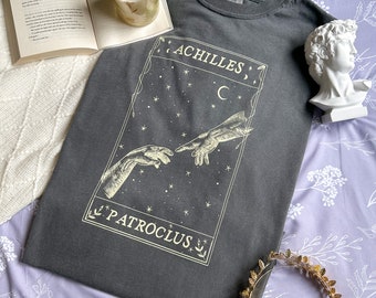 Song Of Achilles Shirt Achilles Patroclus Academia Clothing Bookish Booktok Dark Academia Greek Mythology Light Academia Homer Iliad Library