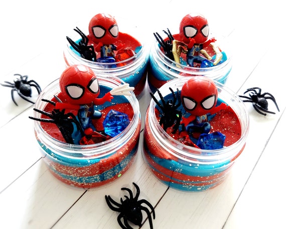 Pot de pâte à modeler Spiderman, pots de pâte à modeler, cotillons