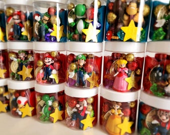 Regalos de fiesta de Super Mario, tarro de plastilina de Mario, tarro de  plastilina, regalos de fiesta de plastilina, kit de plastilina, Super Mario,