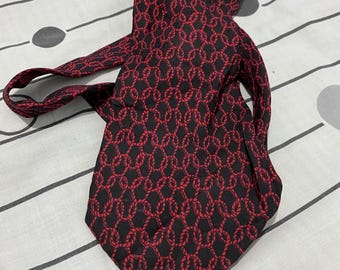 vintage hermes voor bonwit teller new york zijden stropdas