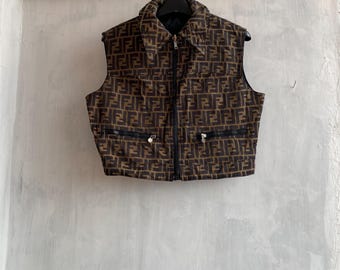 SUZANNE ONLY!! 90s Fendi Zucca Reversible Jacket - Etsy