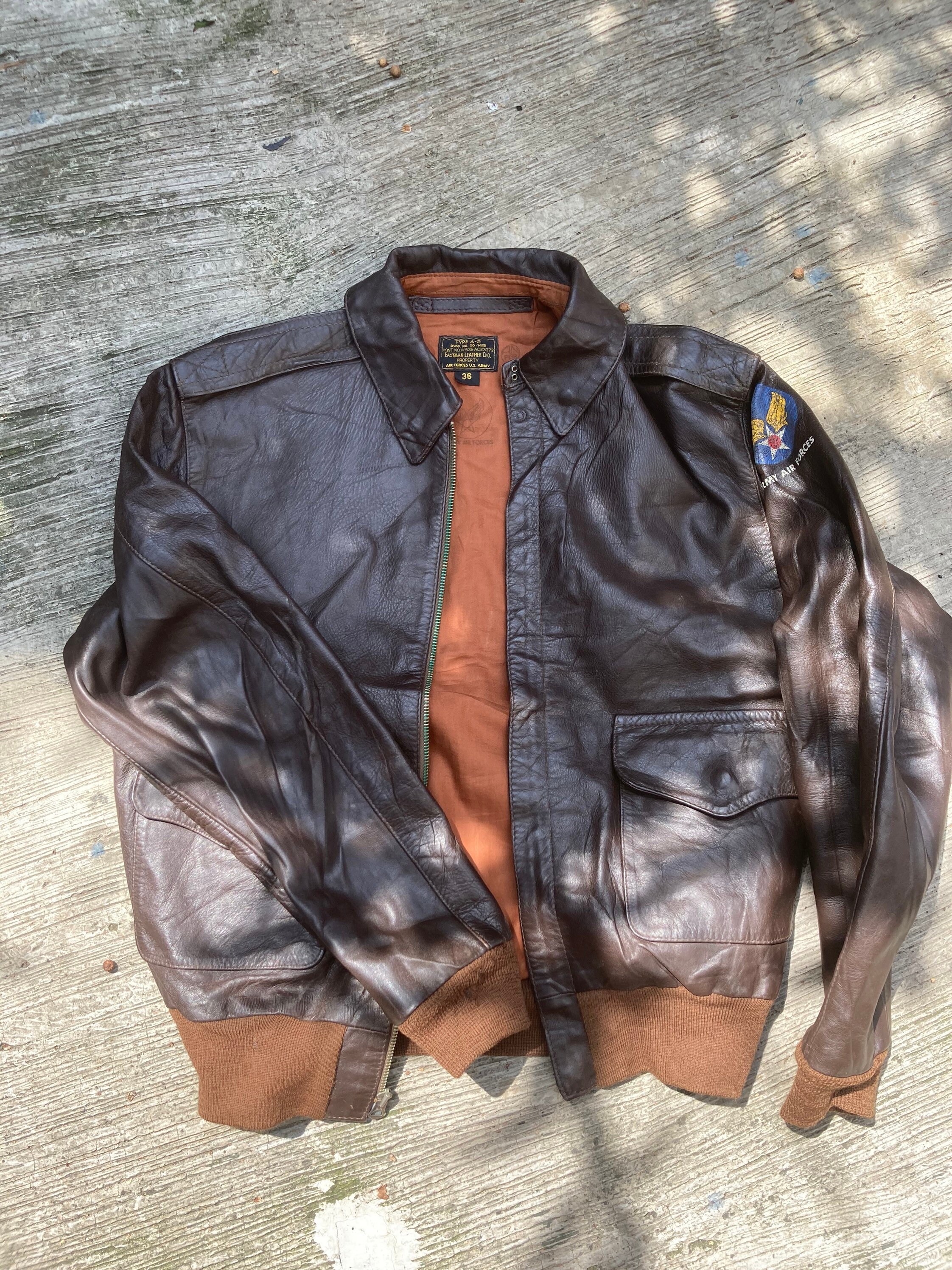 Eastman Leather Jacket - Etsy