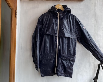 vintage moncler grenoble opvouwbaar licht jack