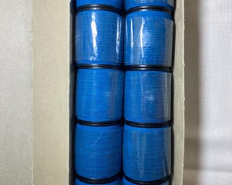 Eenpak nylondraden met poederglas voor gevechtsvliegers origineel uit Indonesië maat 0,22 g/m² 2000 yards +- per beker voor 10 bekers