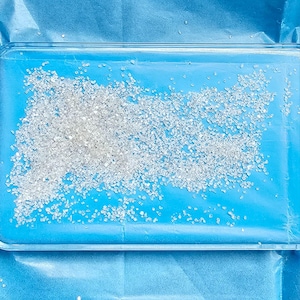 Polvo de diamante blanco natural de 10 quilates: Fragmentos de joyería facetados imagen 2
