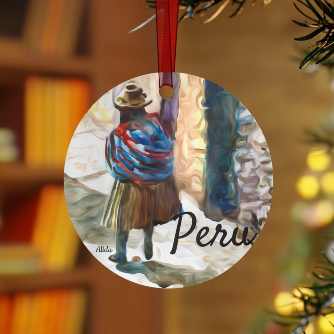 Peru Ornament Inca Ornament Peru Christmas Ornament Peru - Etsy